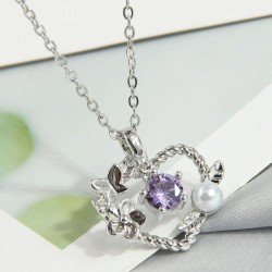 Korean style fashion sweetOL love personality lady necklace