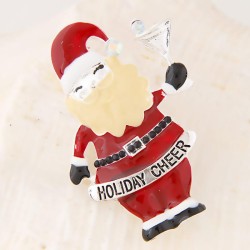 occidental style fashion concise Santa Claus temperament man woman brooch
