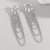 E occidental style exaggerating atmospheric long style tassel earring  samll personality fashion fully-jewelled 