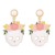 E occidental style exaggerating flowers skull Earring  series cartoon enamel earring
