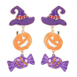 E earrings  exaggerating color personality candy Earring woman