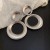 high Metal big samll circle geometry earrings occidental style fashion exaggerating samll temperament retro Earr