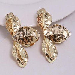 autumn  occidental style brief wind fashion Irregular samll flower ear stud ea..