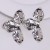 autumn  occidental style brief wind fashion Irregular samll flower ear stud earrings