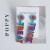 occidental style wind trend earring   lovely exaggerating color Word digit Earring high