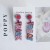 occidental style wind trend earring   lovely exaggerating color Word digit Earring high