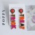 occidental style wind trend earring   lovely exaggerating color Word digit Earring high