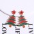Autumn and Winter handmade personality christmas tree star earring   occidental style lovely wind earrings