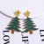 Autumn and Winter handmade personality christmas tree star earring   occidental style lovely wind earrings