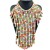  black long necklace multilayer tassel exaggeratingWood necklace