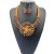 occidental style brief aluminum flowers handmade necklace setecklace et