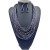 retro ethnic style multilayer beads tube handmade necklace sweater chainnecklace