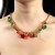  christmas bracelet  occidental style color flowers Santa Claus all-Purpose weave necklace