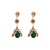 silver occidental style fashion Earring butterfly brief temperament fashion earrings woman high all-Purpose