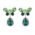 silver occidental style fashion Earring butterfly brief temperament fashion earrings woman high all-Purpose