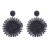 occidental style Bohemia earrings woman weave exaggerating temperament earring candy colors Country style earrin