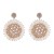 occidental style Bohemia earrings woman weave exaggerating temperament earring candy colors Country style earrin