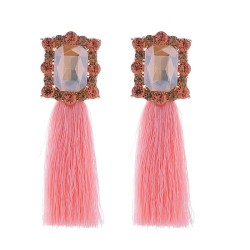 occidental style retro Bohemian style long style tassel earrings woman fashion..