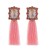 occidental style retro Bohemian style long style tassel earrings woman fashion temperament banquet ear stud Earr