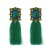 occidental style retro Bohemian style long style tassel earrings woman fashion temperament banquet ear stud Earr