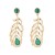 silver retro wind feather earring  occidental style high samll earringsVintage