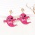occidental style creative cartoon lovely samll Pearl earrings Earring