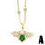 occidental style temperament Pearl butterfly necklace personality clavicle chain all-Purposenkn