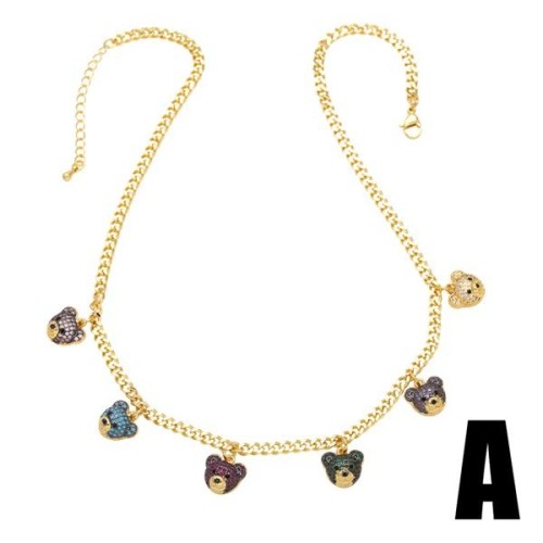 occidental style personality samll chain necklace punk personality wind Street Snap clavicle chainnka