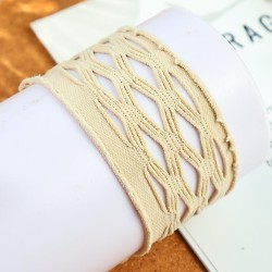 Korean style all-Purpose woman hollow Cloth elasticity circle creative lovely ..