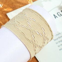 Korean style all-Purpose woman hollow Cloth elasticity circle candy colors lov..