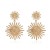 occidental style sun flower personality Earring  Alloy exaggerating long style temperament earring  brief earri