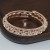 occidental style bride all-Purpose Rhinestone fully-jewelled twining opening bangle crystal bracelet woman