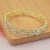  occidental style fashion gold silver color row Rhinestone opening bangle more row twining claw diam