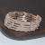  occidental style fashion gold silver color row Rhinestone opening bangle more row twining claw diam