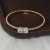  fashion Rhinestone row fully-jewelled zircon mosaic claw chain woman opening personality bangle