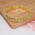  fashion Rhinestone row fully-jewelled zircon mosaic claw chain woman opening personality bangle