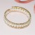  occidental style row wedding Rhinestonemm Pearl multilayer bangle twining Pearl Rhinestone bracelet