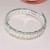  occidental style row wedding Rhinestonemm Pearl multilayer bangle twining Pearl Rhinestone bracelet