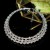  fashion Rhinestone Collar multilayer crystal necklace necklace multicolor steel wire circle 