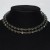  fashion Rhinestone Collar multilayer crystal necklace necklace multicolor steel wire circle 