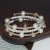 ins woman brief row Rhinestone Pearl surround bangle occidental style fashion all-Purpose bracelet