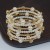 ins woman brief row Rhinestone Pearl surround bangle occidental style fashion all-Purpose bracelet