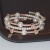 ins woman brief row Rhinestone Pearl surround bangle occidental style fashion all-Purpose bracelet