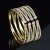 occidental style crystal bangle Rhinestone opening bangle woman brief bracelet