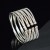 occidental style crystal bangle Rhinestone opening bangle woman brief bracelet