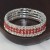 fashion brilliant diamond crystal fully-jewelled bracelet four row Rhinestone elasticity multilayer row d