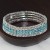 fashion brilliant diamond crystal fully-jewelled bracelet four row Rhinestone elasticity multilayer row d