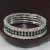 fashion brilliant diamond crystal fully-jewelled bracelet four row Rhinestone elasticity multilayer row d