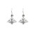 occidental style  personality retro Metal bat shirt skull spider necklace earrings
