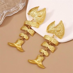  occidental style gold hollow temperament trend fashion all-Purpose samll clas..